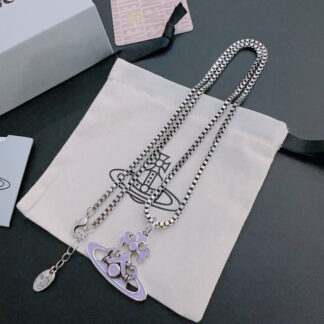 Vivienne Westwood classic large Saturn necklace unisex