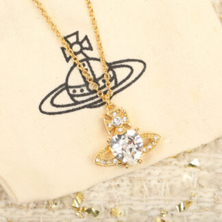 Vivienne Westwood classic shining earth star ring necklace