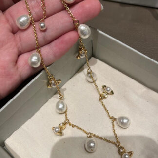 Vivienne Westwood classic shining earth star ring necklace