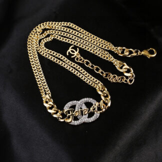 Chanel classic versatile simple necklace