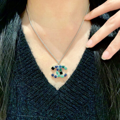 Chanel Classic Double C Necklace - Image 2