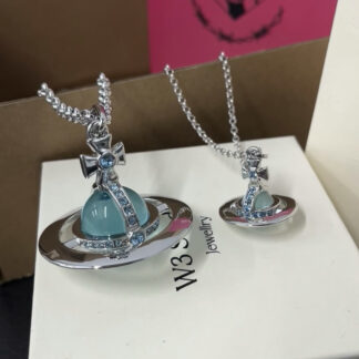 Vivienne Westwood three-dimensional planet necklace