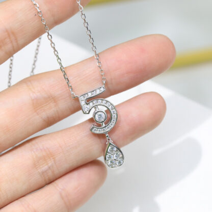 Chanel Delicate No. 5 Necklace - Image 2