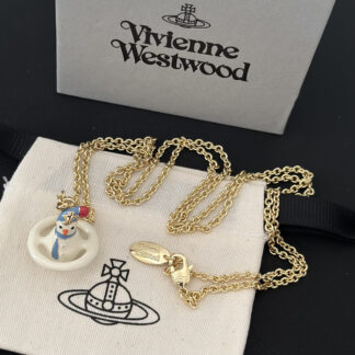 Vivienne Westwood Snowman Necklace