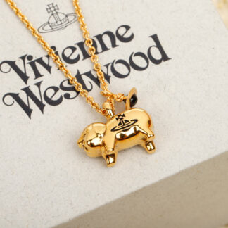 Vivienne Westwood pig necklace