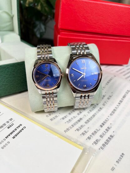 Omega Fashion Couple Quartz Watch