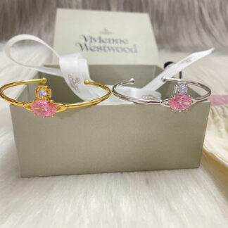Vivienne Westwood Dreamcatcher Pink Amethyst Bracelet