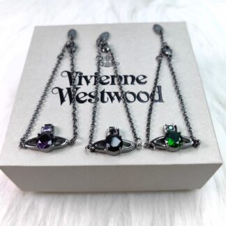 Vivienne Westwood Solitaire Black and Gold Series Bracelet