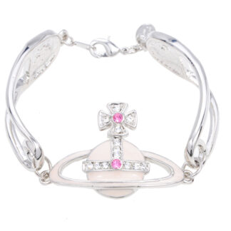 Vivienne Westwood Pink Earth Star Bracelet