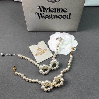 Vivienne Westwood Bow Pearl Bracelet
