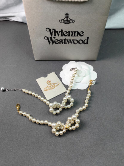 Vivienne Westwood Bow Pearl Bracelet