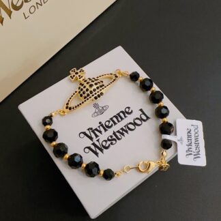 Vivienne Westwood Classic Crystal Saturn Bracelet