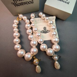 Vivienne Westwood Giant Baroque Drop Pearl Necklace