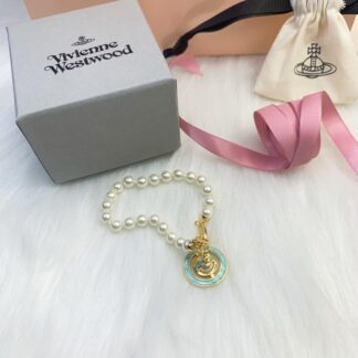 Vivienne Westwood Green Rubber Star Bracelet