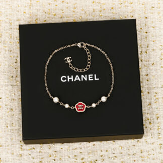 Chanel Camellia Choker Necklace