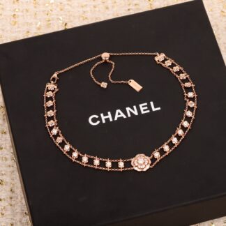 Chanel Fashion Camellia Necklace