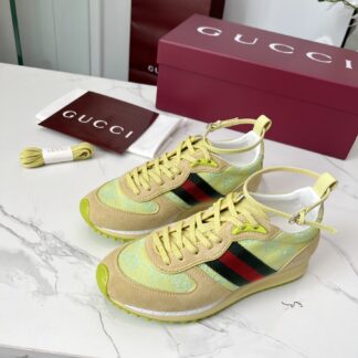 Gucci removable and adjustable ankle strap sneakers