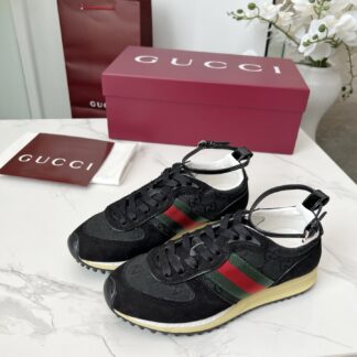 Gucci removable and adjustable ankle strap sneakers
