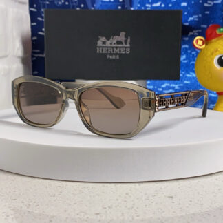 Hermes Retro Fashion Cat Eye Sunglasses