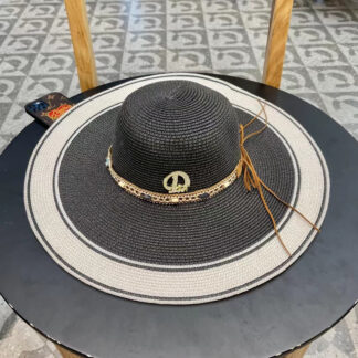 Dior straw sun hat