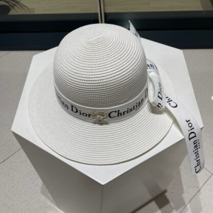 Dior straw sun hat - Image 2