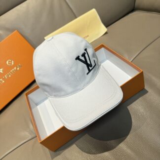Louis Vuitton embroidered baseball cap