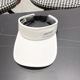 Dior simple casual open top hat