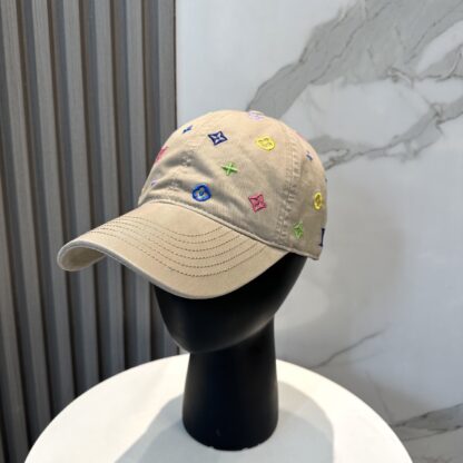 Louis Vuitton embroidered lettering baseball cap