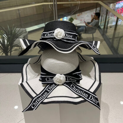 Dior exquisite bow sun hat - Image 2