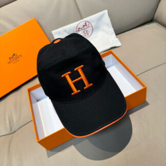 Hermès canvas baseball cap