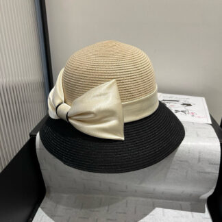 Dior exquisite hat color block bucket hat