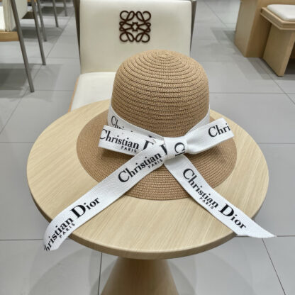 Dior exquisite ladylike straw hat - Image 2