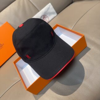 Hermès canvas baseball cap