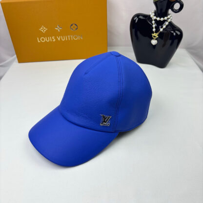 Louis Vuitton leather baseball cap