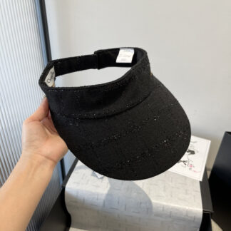 Dior hollow peaked cap sun headband