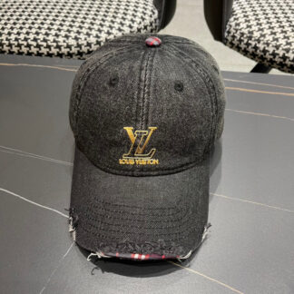 Louis Vuitton leather baseball cap