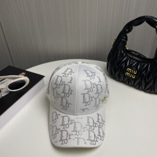 Dior diamond logo baseball cap