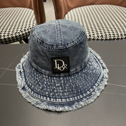 Dior Denim Bucket Hat - Image 2