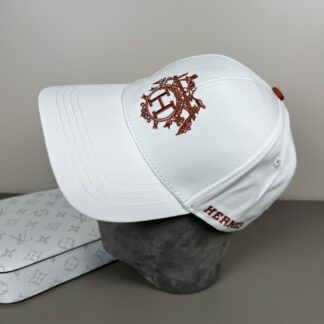Hermès canvas baseball cap