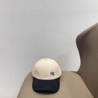 Dior patchwork simple baseball cap