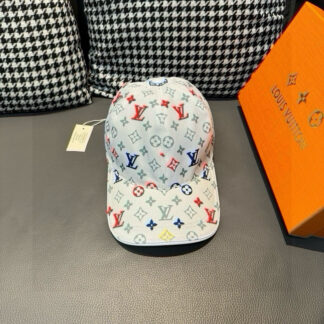 Louis Vuitton colorful print baseball cap