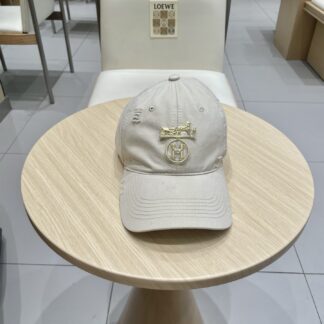 Hermès Unisex Canvas Baseball Cap