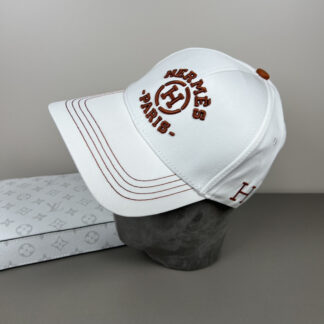 Hermès Unisex Canvas Baseball Cap