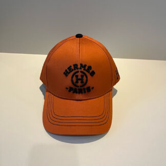 Hermès canvas baseball cap