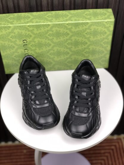 Gucci sheepskin dad shoes