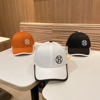 Hermès Unisex Canvas Baseball Cap