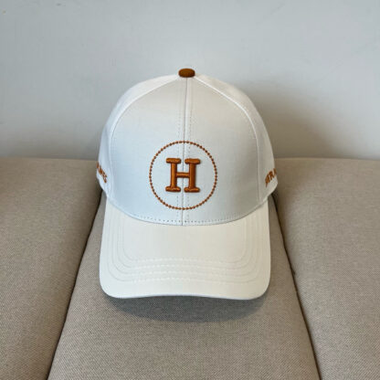 Hermès canvas baseball cap