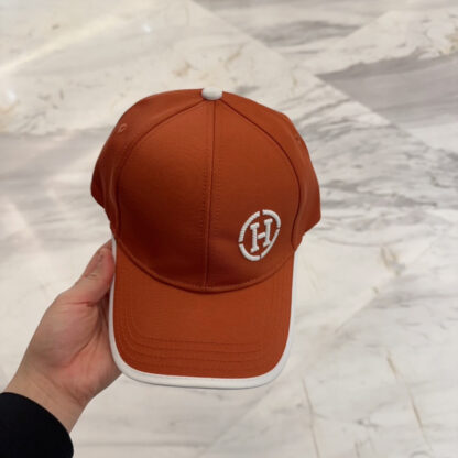 Hermes canvas cap