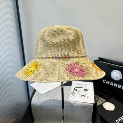 Dior stylish raffia hat