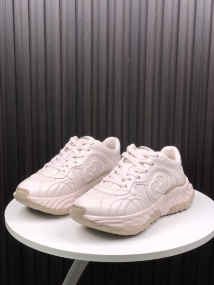 Gucci sheepskin dad shoes